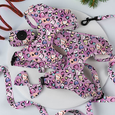 خرید تنظیم شده لوکس Neoprene Mesh نرم پالتو سگ هارمنیس مجموعه با شخصی لوگو مرسوم سرنشین و OEM / ODM پذیرفته شده است تولید آنلاین