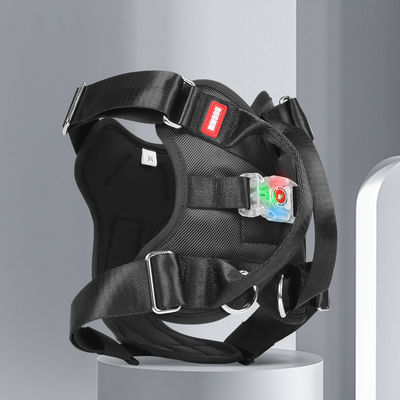 خرید جلیقه استفاده از اسباب کشی سگ کار سنگین پرتابی عکاسی USB مواد نیلونی آکسفورد ساخته شده نور LED تولید آنلاین