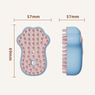 برس نظافت موی حیوانات خانگی با لوگوی سفارشی 0.2 پوند با بسته بندی جعبه سفید برای استفاده در تمام فصول