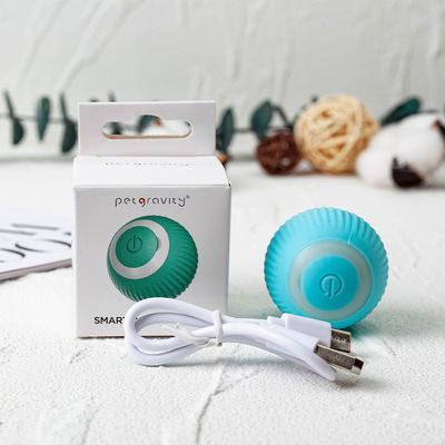 گلوله های اسباب بازی الکتریکی گربه برای گربه ها محصولات گربه های خانگی در رنگ های صورتی و آبی