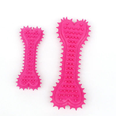 اسباب بازی جویدن حیوانات خانگی برای سگ ها اسباب بازی های تمیز کردن دندان برای حیوانات خانگی 0.09 کیلوگرم چوب مسواک لاستیکی